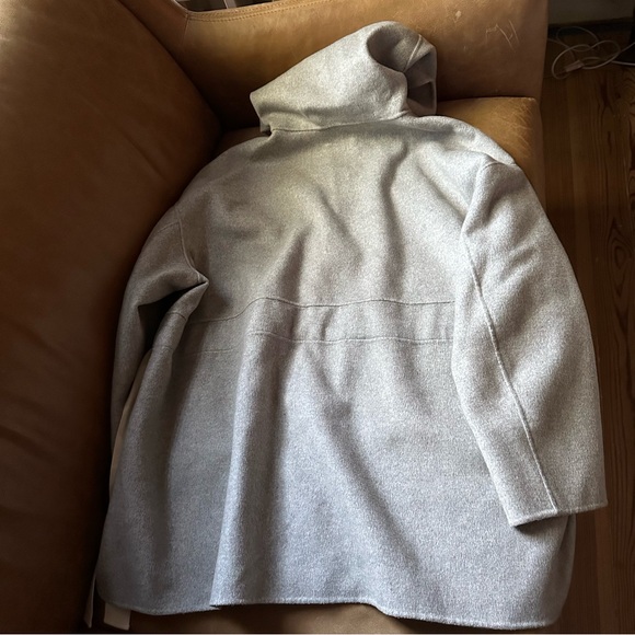 Jucy Judy cashmere wool cashmere silk coat jacket oversized boxy Korea designer - Picture 8 of 17